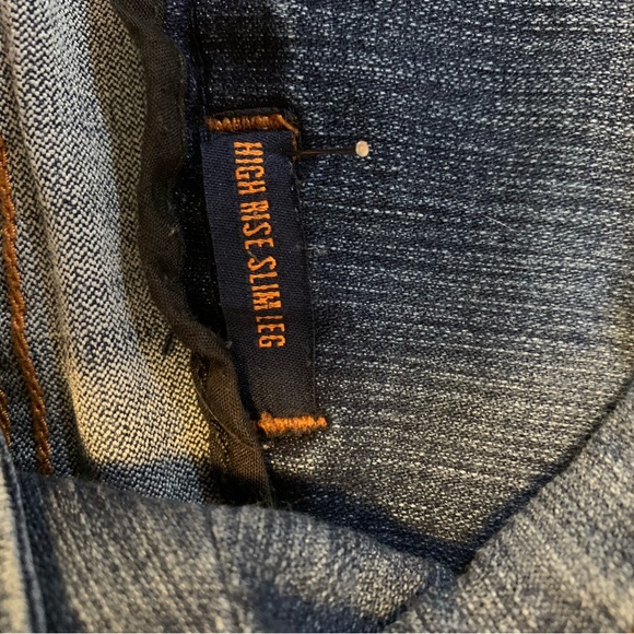 JAG Jeans Slipon Jeggings Wide Waist Band Size 4P - Picture 2 of 7